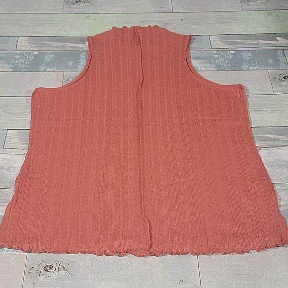 Maurices Burnt Orange Tank Top sz Large - Picture 3 of 4